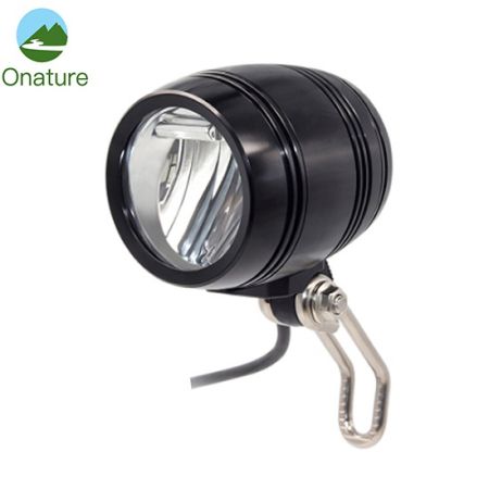 Electric bike light headlight input 12V 36V 48V aluminum shell